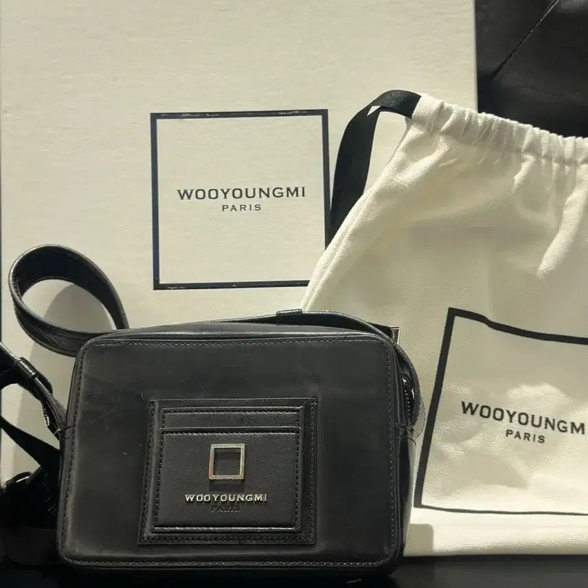 [BUNJANG] Wooyoungmi Square Mini Bag / 우영미 스퀘어 미니백