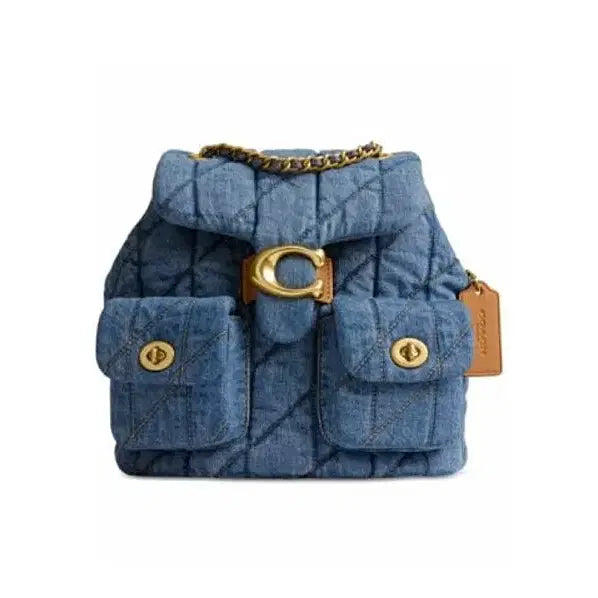 [BUNJANG] Coach Tabby Backpack Denim / [~6/30 5만원힐인] 코치 태비 백팩 / 데님