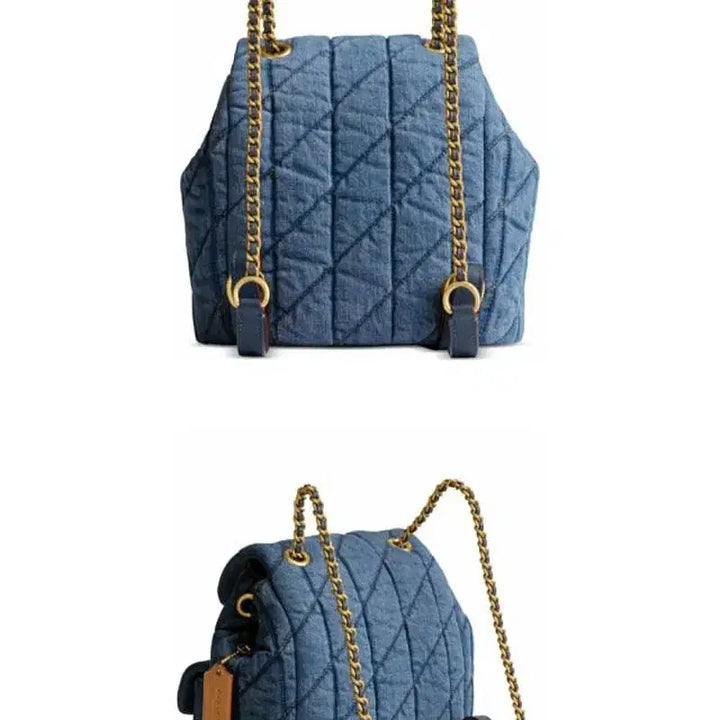 [BUNJANG] Coach Tabby Backpack Denim / [~6/30 5만원힐인] 코치 태비 백팩 / 데님