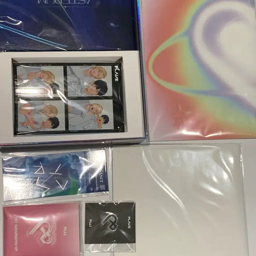 [SOLD OUT] 플레이브 1기 팬클럽 키트 박스개봉 미사용 풀셋 (멤버십카드 포함)