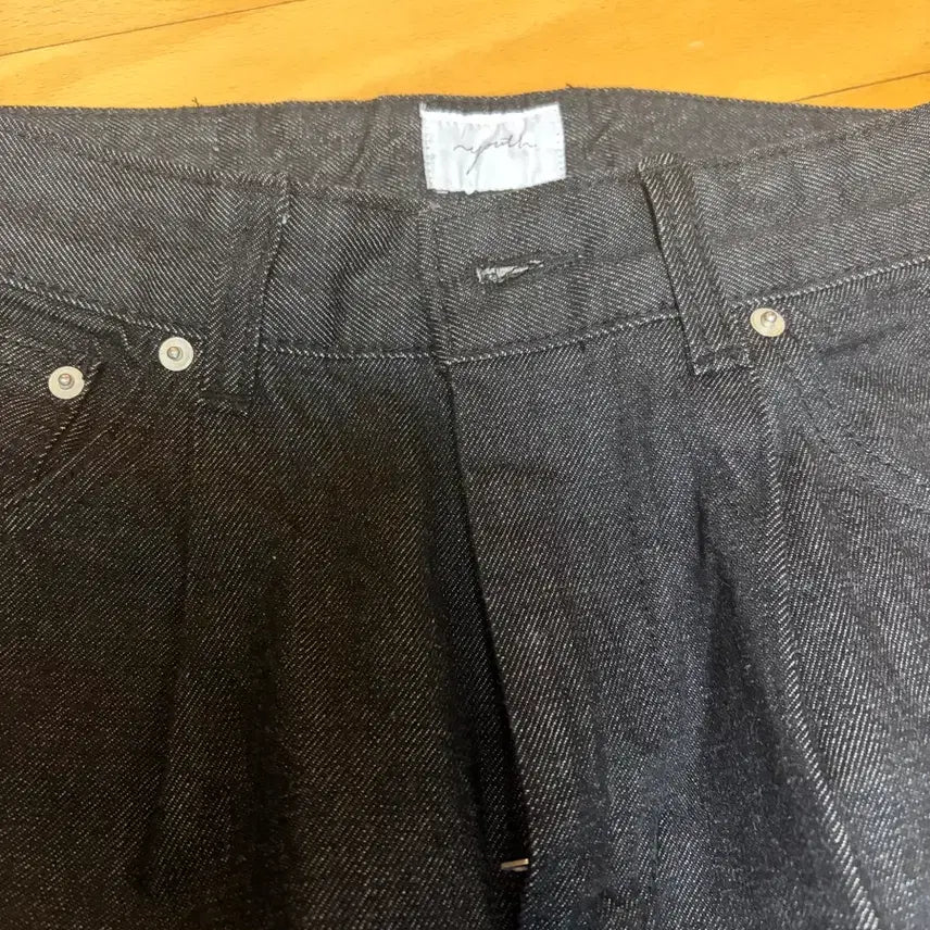 [BUNJANG] Youth Structured Denim Pants Black-Blue M / 유스 스트럭쳐드 데님 팬츠 흑청 m