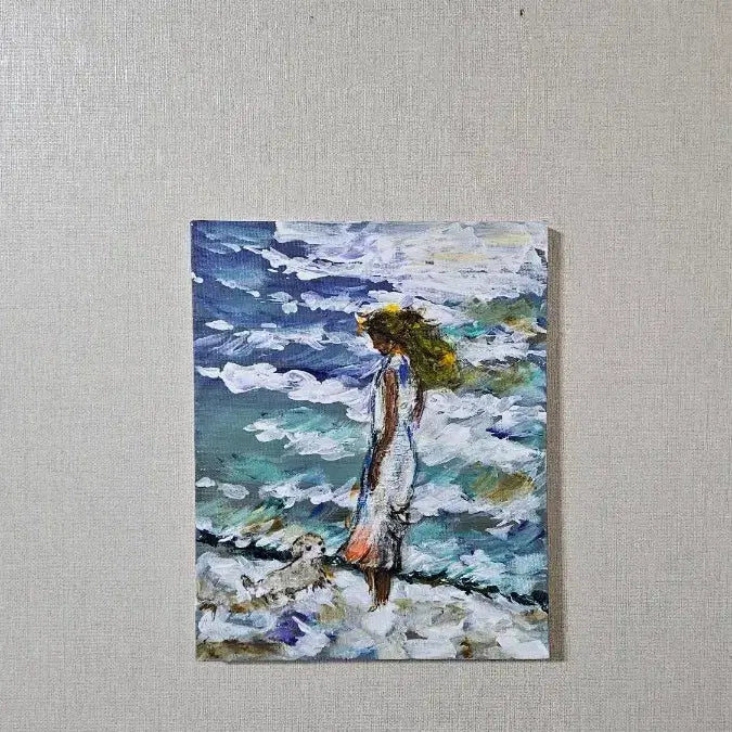 [BUNJANG] Hand-Painted Acrylic Painting / 손그림 아크릴화