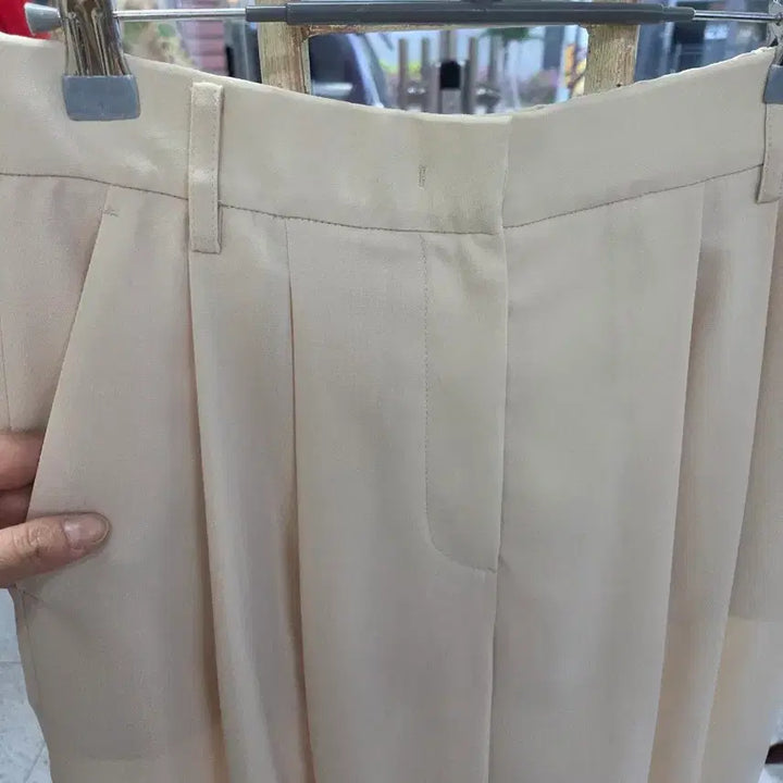 [BUNJANG] System Two-Tuck Wide Pants / 시스템 투핀턱 와이드바지 2022년제품