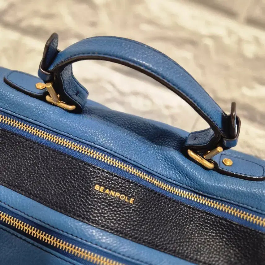 [BUNJANG] Beanpole Leather Shoulder Bag / 빈폴