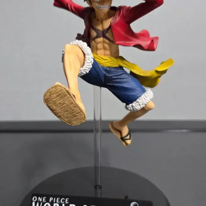 [BUNJANG] One Piece World Seeker Luffy Figure &amp; Devil Fruit Bundle Set / 원피스 월드 시커 해적무쌍4 루피 피규어 + 악마의 열매 일괄