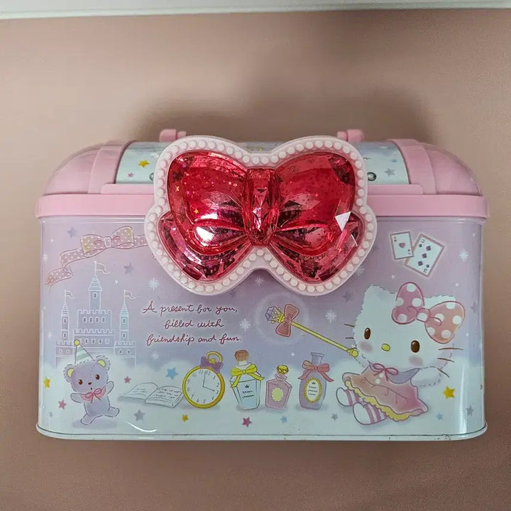 [BUNJANG] 2016 Classic Kitty Jewel Ribbon Storage Box / 2016 고전키티 보석리본 보관함