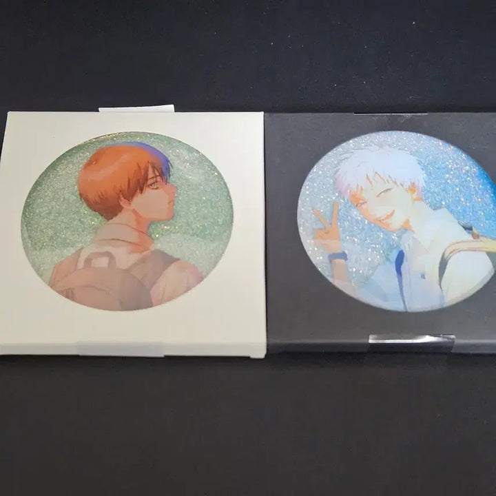 [BUNJANG] Hikaru ga Shinda Natsu Glitter Coaster Set / 히카루가 죽은 여름 글리터 코스터 2종 세트