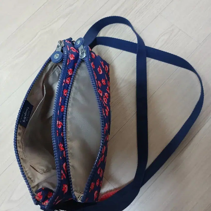 [BUNJANG] Kipling Flower Pattern Crossbody Bag / 키플링 플라워 패턴 크로스백  25  16