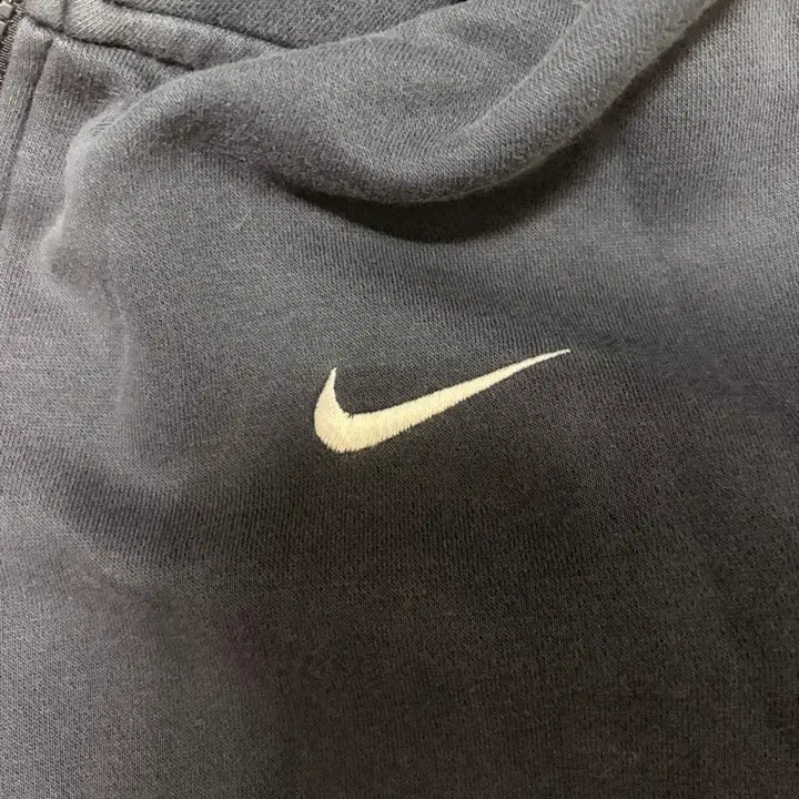 [BUNJANG] Nike Navy Hooded Zip-Up Sweatshirt / 나이키 네이비 후드집업