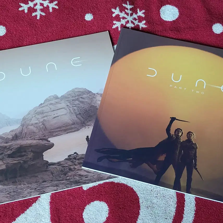 [BUNJANG] Dune 1 &amp; 2 Official Japanese Paid Pamphlet Bundle / 듄 1, 2 일본 유료 팜플렛 일괄 판매해요!