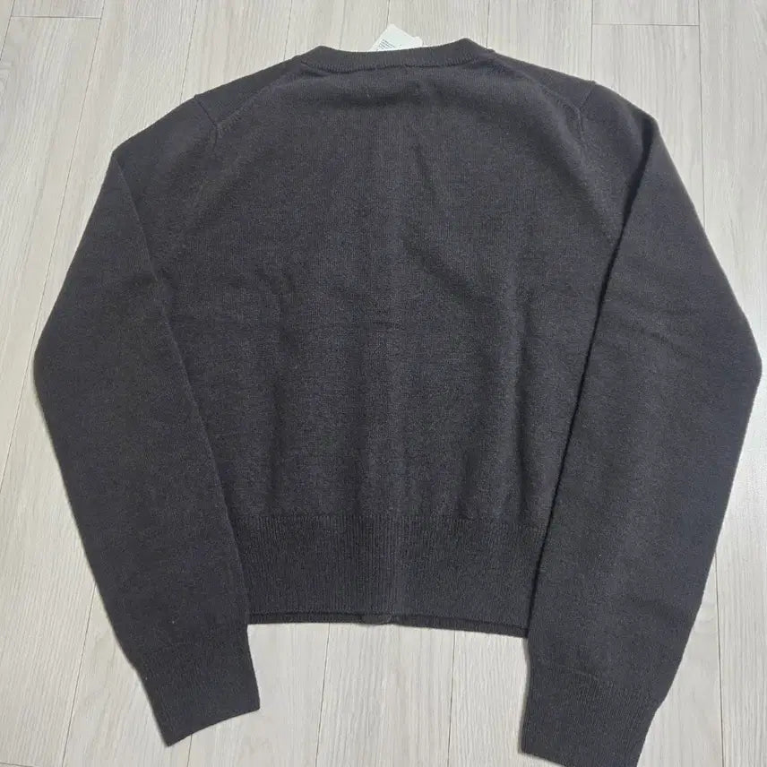 [SOLD OUT] (새상품)시에sie 메이 울 라운드 가디건 에보니브라운s