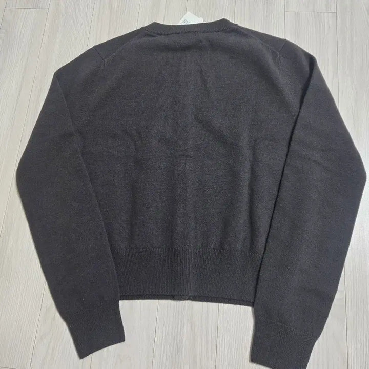 [SOLD OUT] (새상품)시에sie 메이 울 라운드 가디건 에보니브라운s