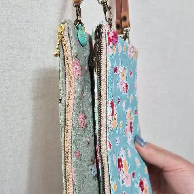 [BUNJANG] Handmade Patchwork Quilt Tote Bag / 패치워크 퀼트 가방 토트백 크로스백