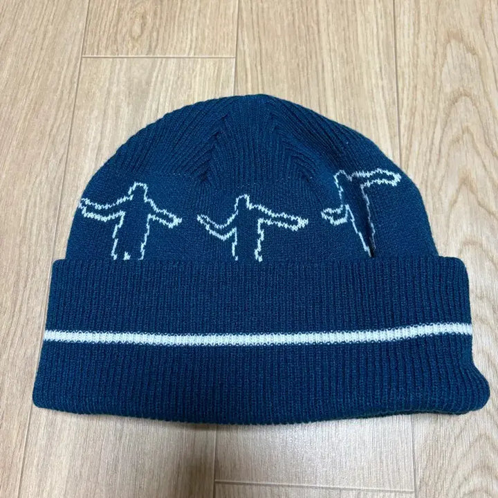[BUNJANG] Hocky Hank Beanie - Blue / 하키 행크 비니 / 블루