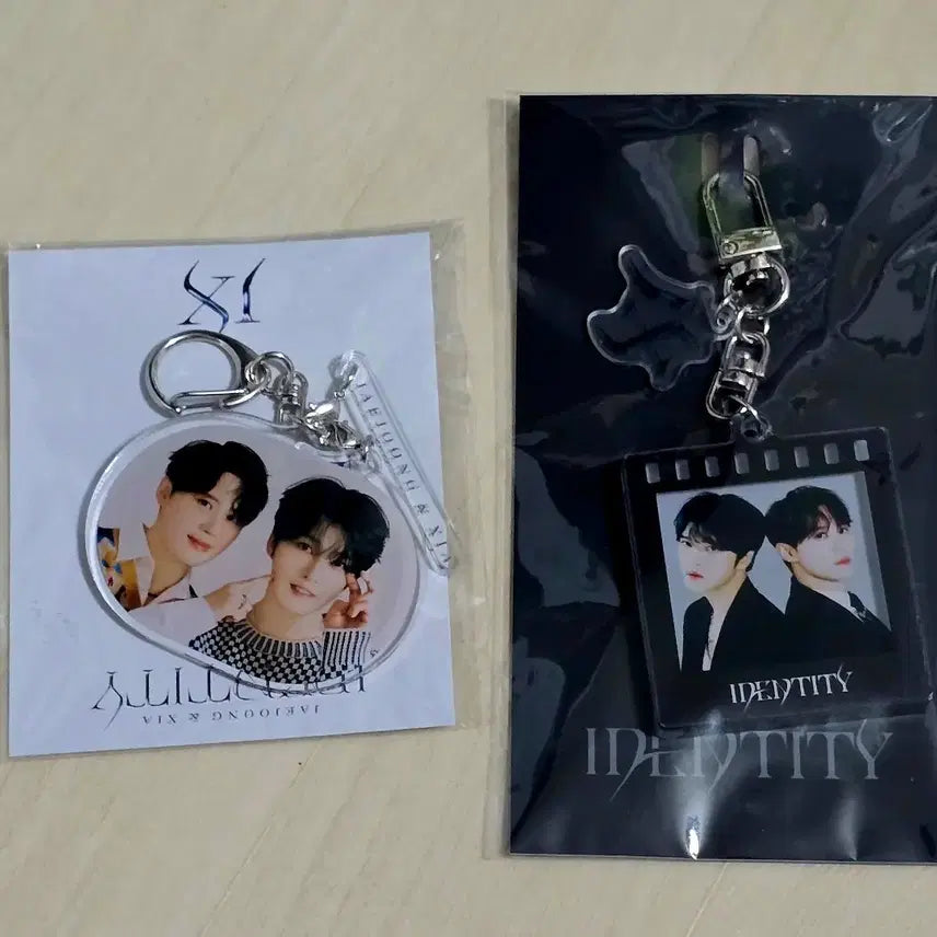 [BUNJANG] JYJ Concert MD Keychain Bundle Set / JX 콘서트 MD 키링 2종 일괄 김재중 김준수