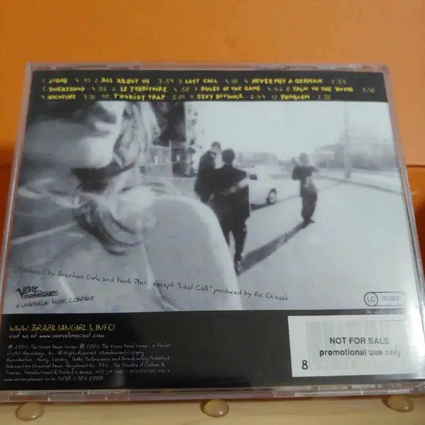 [BUNJANG] Brazilian Girls Talk to Labomb CD / 가요 CD 시디 음반 앨범 Brazilian Girls 브라질리언걸스