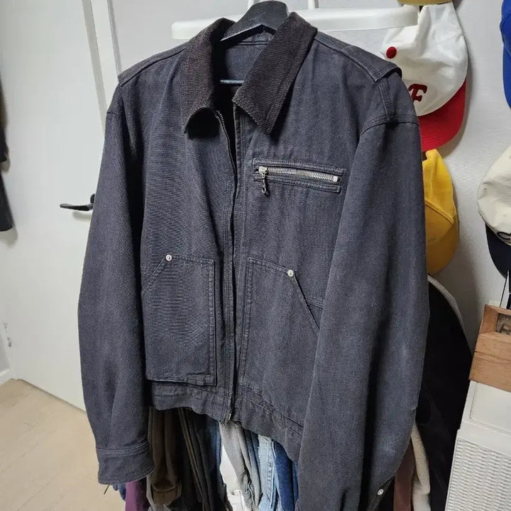 [BUNJANG] COOR Work Jacket Medium Black / 쿠어 워크자켓 미디움