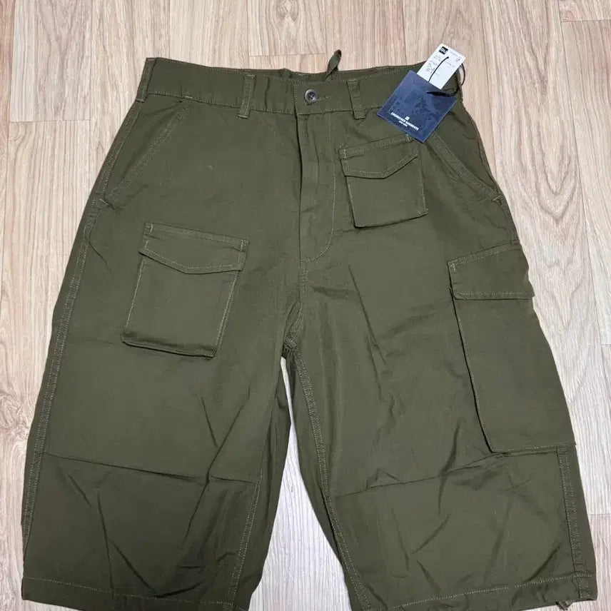 [BUNJANG] GU Engineered Garments Utility Short Pants Olive New / [M] GUx엔지니어드가먼츠 유틸리티 숏팬츠 올리브 새제품