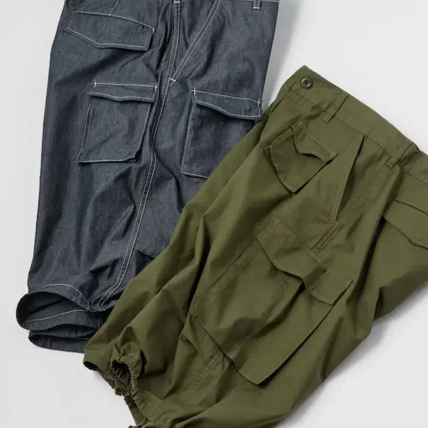 [BUNJANG] MGuxEngineered Garments Utility Short Pants Blue / [M]GUx엔지니어드가먼츠 유틸리티 숏팬츠 블루