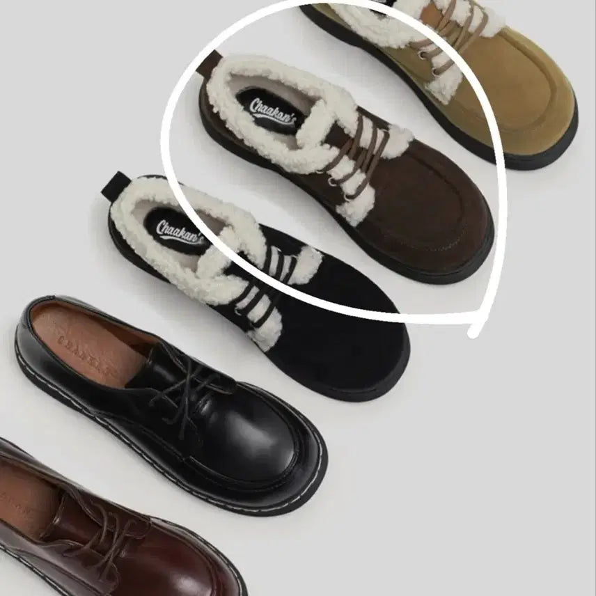 [BUNJANG] Suede Oxford Loafers Brown 235 / 스웨이드 옥스퍼드 단화 로퍼 브라운 235