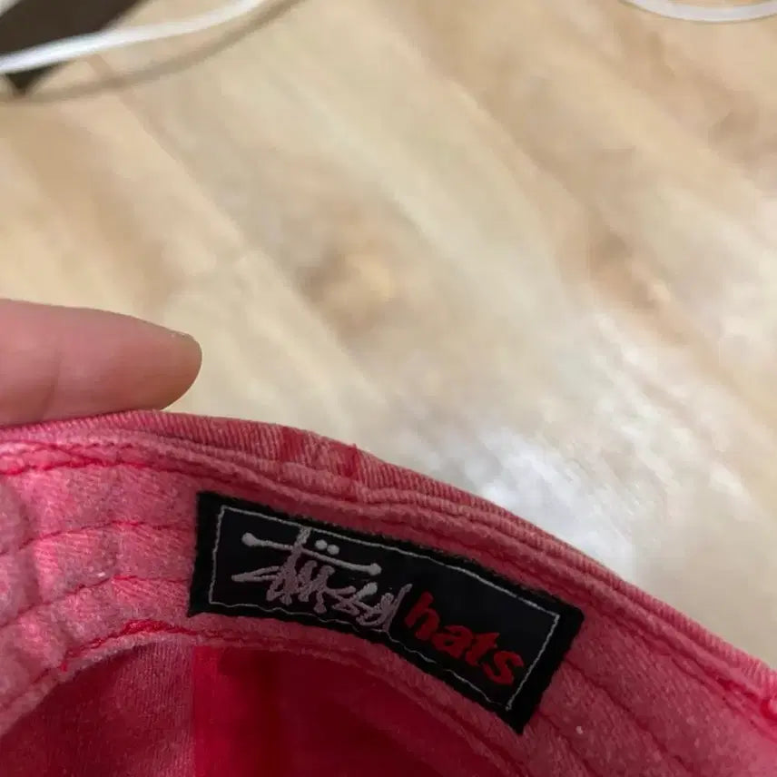 [BUNJANG] Stussy 90s Golf Man Ball Cap Pink / 90s 스투시 골프맨 볼캡 핑크 판매