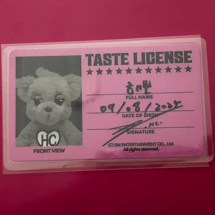 [BUNJANG] NCT Haechan Taste Solo Doll Photocard Bundle / 해찬 솔로 인형 MD