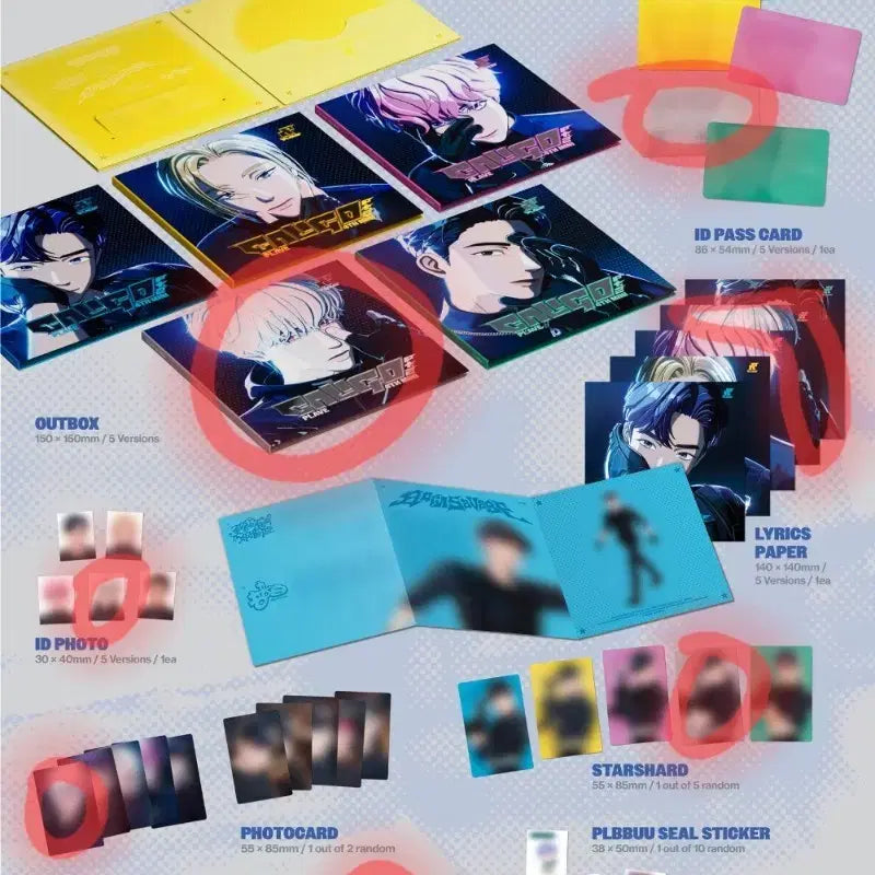 [BUNJANG] PLAVE Caligo Part 2 ID Album Eunho Set / 플레이브 칼리고파트투 아이디앨범 은호세트