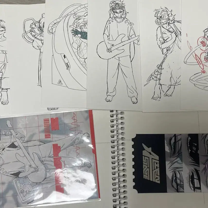 [BUNJANG] Alien Stage Postcard &amp; Ticket Bundle Set / 에일리언스테이지 팝업 엽서 &amp; 티켓 일괄