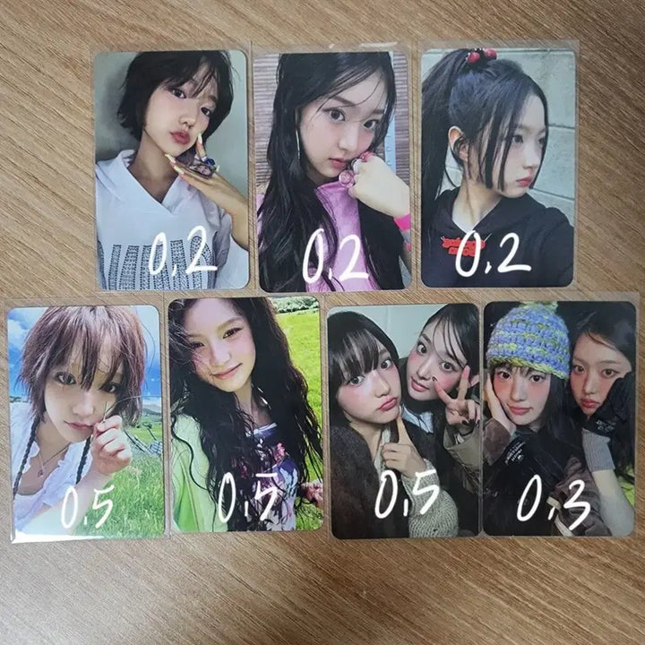 [BUNJANG] Kiki Uncut Jam Unit Photocard / 키키 포카 유닛 지유 이솔 키야 하음 수이