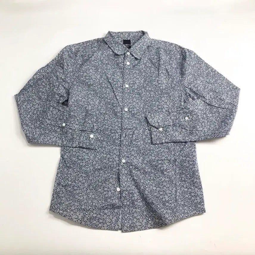 [BUNJANG] H&amp;M Flower Pattern Long Sleeve Shirt / H&amp;M 플라워 패턴 긴팔 셔츠