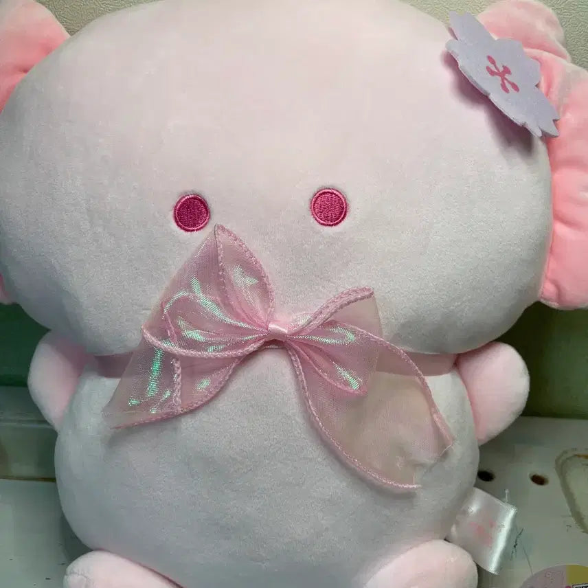 [BUNJANG] Tsuburana Hitomi Sakura Cherry Blossom Version Medium Plush / 츠부라나 히토미 사쿠라 중형 인형(벚꽃 버전)
