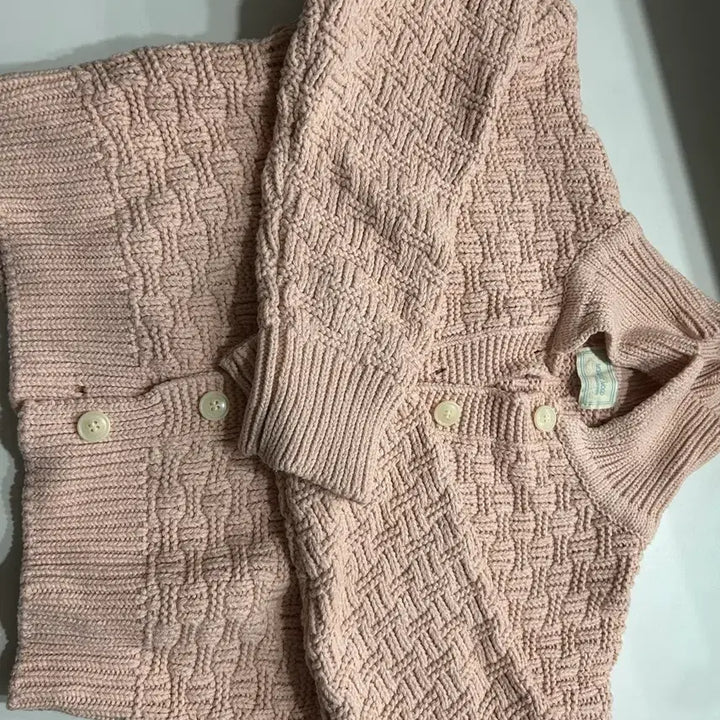 [BUNJANG] Modestmood Kate Cardigan Pink / 모데스트무드 케이트 가디건 핑크 (딸기우유색)