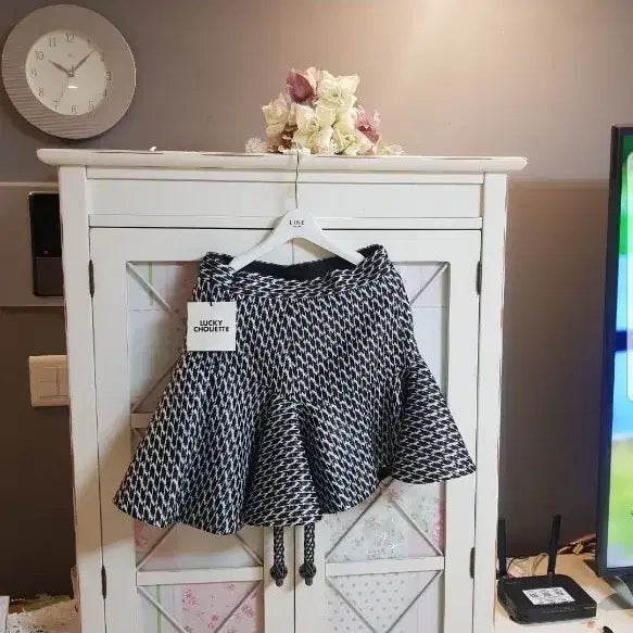 [BUNJANG] Lucky Chouette Mini Skirt (Size 27-28) / 럭키슈에뜨 스커트/27-28 새상품