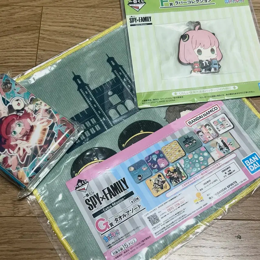 [BUNJANG] Spy x Family Ichiban Kuji (Prize) Sealed + Photocard Binder / [미개봉] 스파이패밀리 이치방쿠지 (제일복권) + 포카바인더