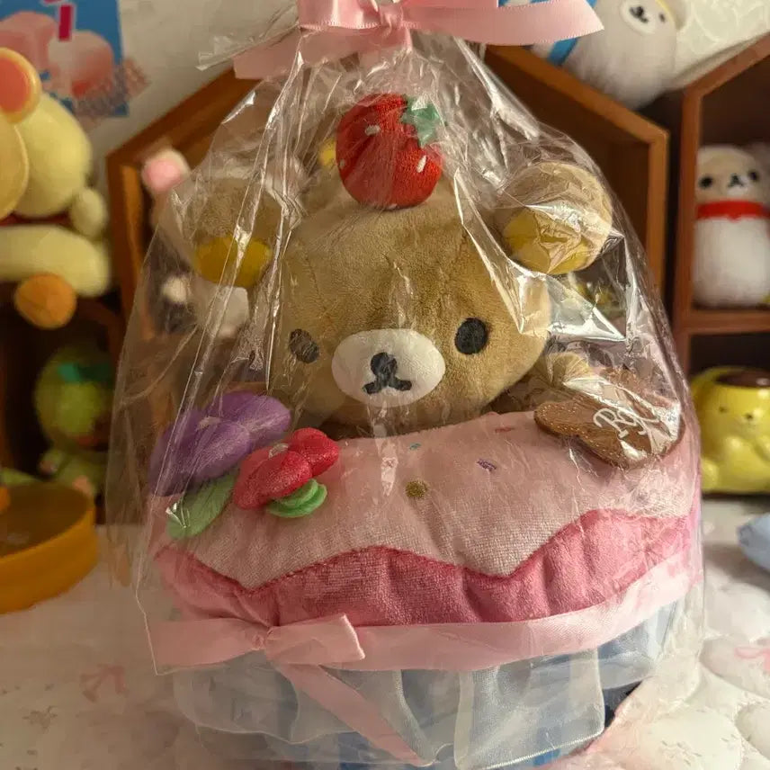 [BUNJANG] Rilakkuma Cupcake Plush Toy / 컵케이크 리락쿠마