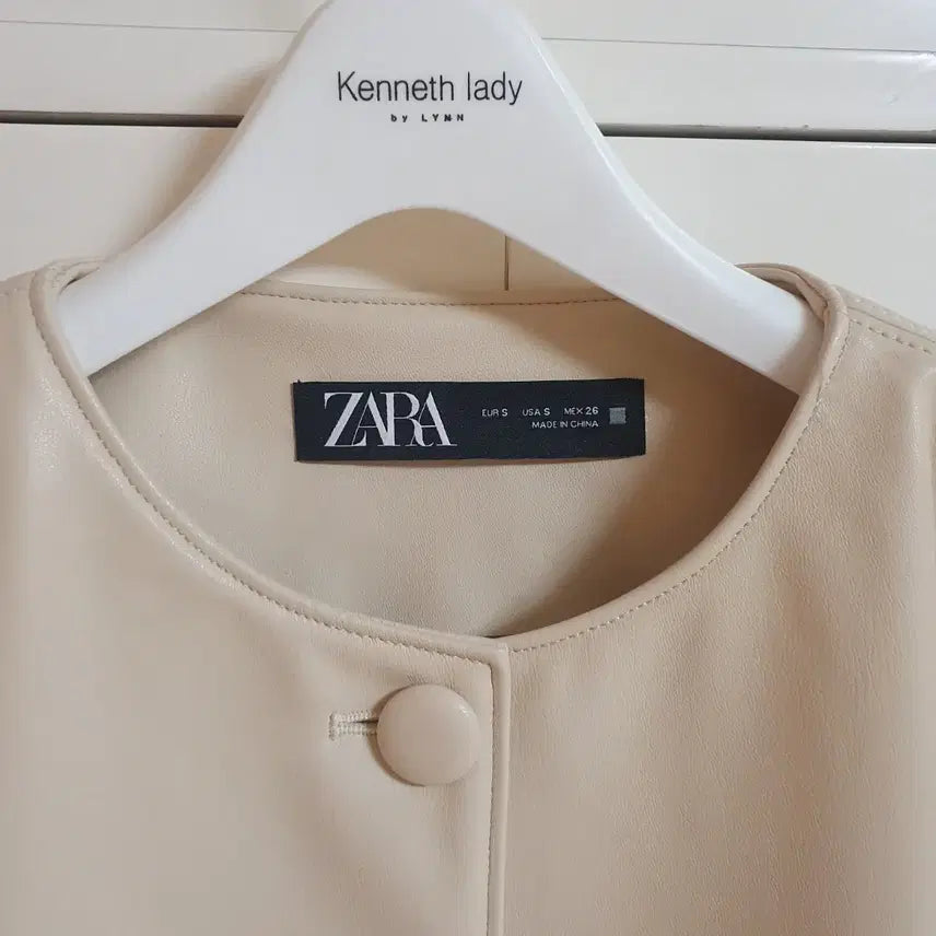 [BUNJANG] ZARA Leather Jacket / 자라 레더자켓/55-정66
