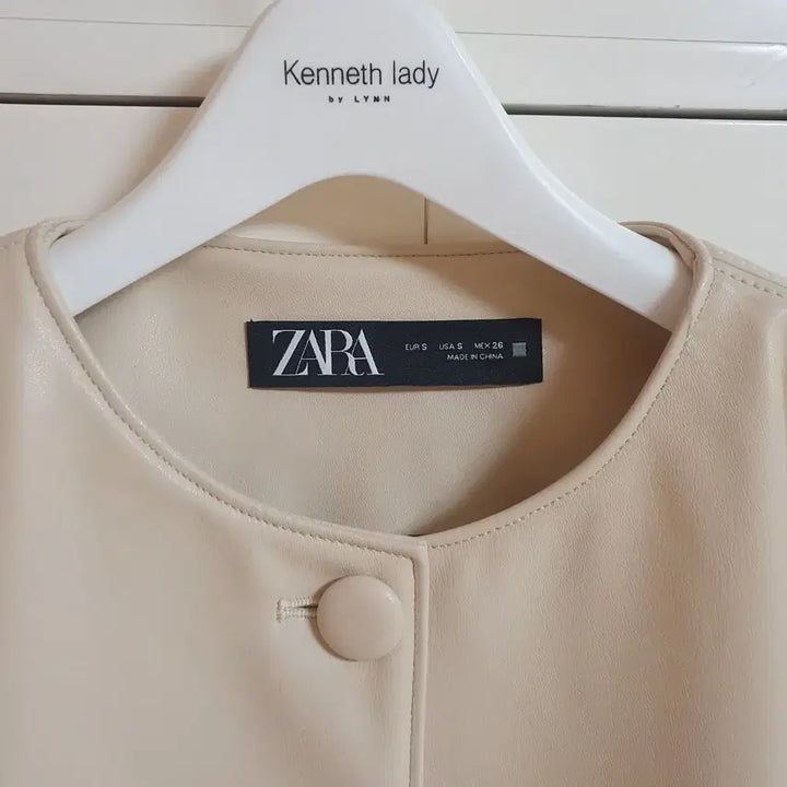 [BUNJANG] ZARA Leather Jacket / 자라 레더자켓/55-정66