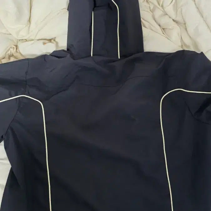 [BUNJANG] Diesel J-Hyves Contrast Piping Windbreaker Black XXL / 디젤 J-하이브스 콘트라스트 파이핑 윈드브레이커 블랙 xxl