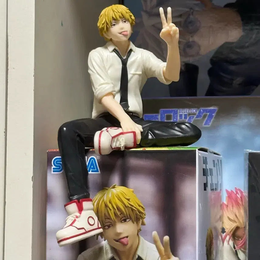 [BUNJANG] Chainsaw Man Sega Noodles Stopper Denji Figure / 체인소맨 세가 누들스토퍼 덴지 피규어