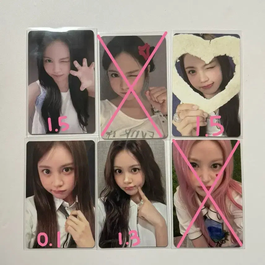 [BUNJANG] Hatsutohaerts Carmen Photocard Jiwoo / 하투하 하츠투하츠 카르멘 포카 앺뮤 kms 슴스토어 지우이안에이나유하
