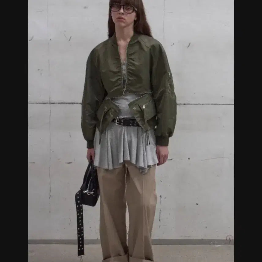 [BUNJANG] LCDC Detachable-Pocket Blouson Jacket / lcdc DETACHABLE-POCKET BLOUSON JACKET