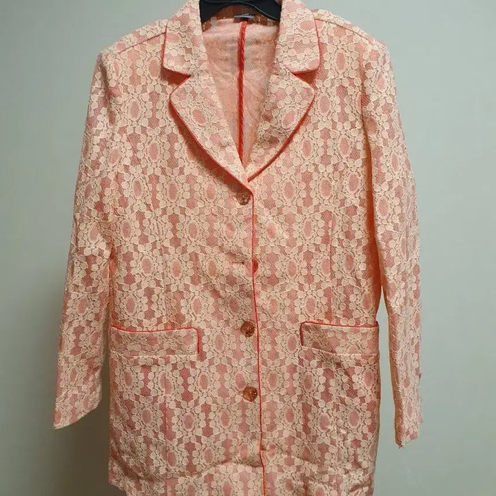[BUNJANG] Lace Pink Jacket Women&