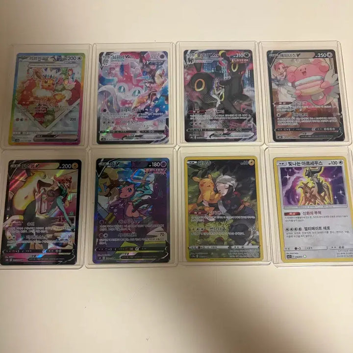 [BUNJANG] Pokemon Holo Cards Bundle / 포켓몬 카드 CSR 4종