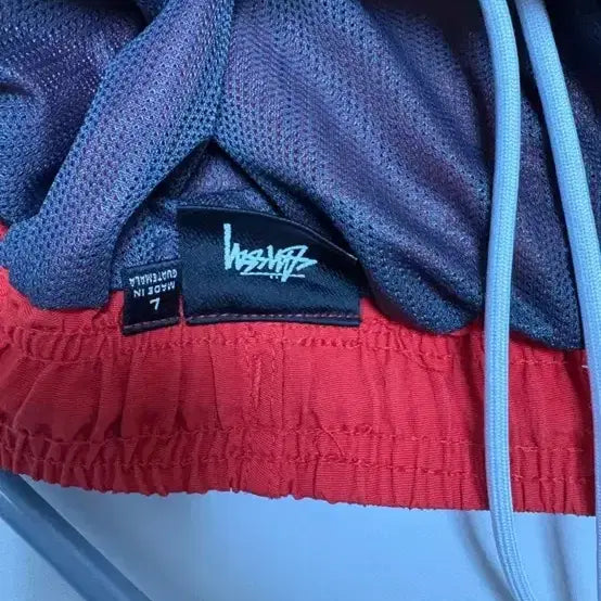 [BUNJANG] Stüssy Nylon Shorts Red / 스투시 나일론 쇼츠 레드 컬러 데일리 스트릿 팬츠