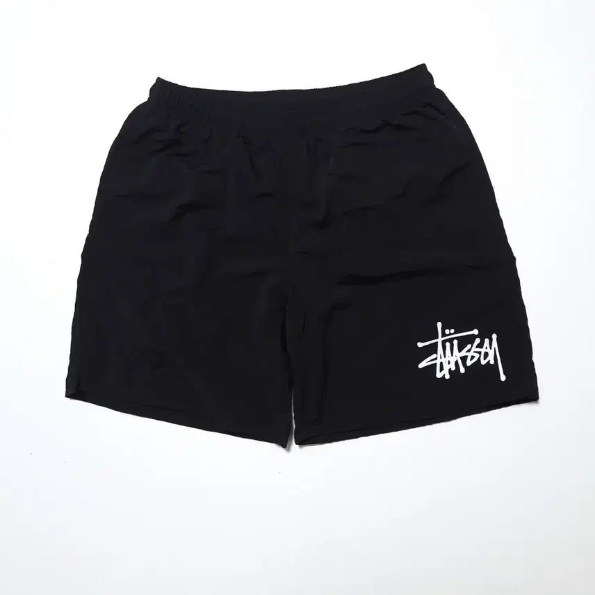 [BUNJANG] Stussy Big Basic Water Shorts Black / 스투시 빅 베이직 워터 쇼츠 반바지 블랙