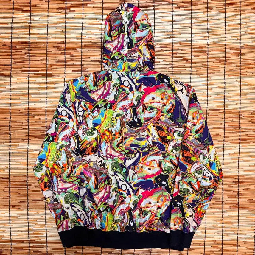 [BUNJANG] Jordan Ethnic Pattern Windbreaker L / 조던 에스닉 패턴 대장급 바람막이 L