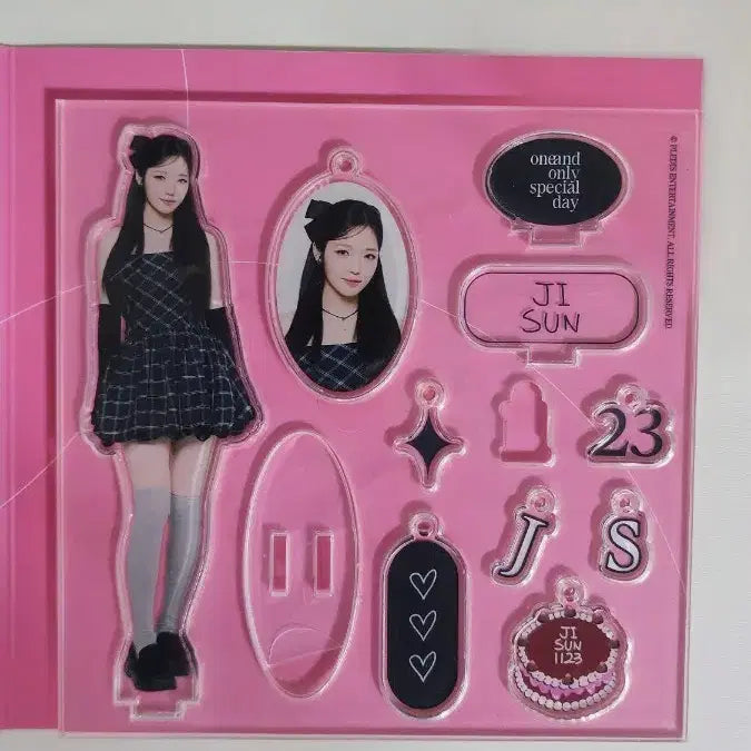 [BUNJANG] fromis_9 Jisun Birthday Box Lucky Draw Photocard Holder Photocard / 프로미스나인 노지선 생일박스