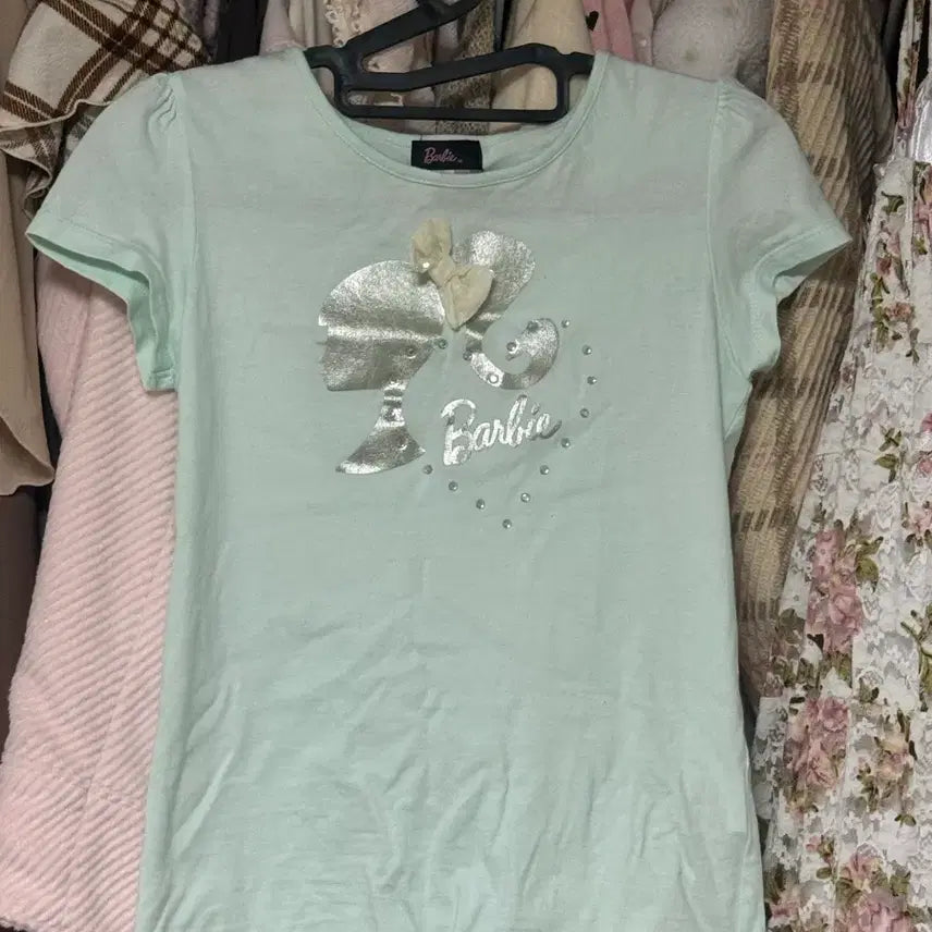 [BUNJANG] STC Vintage Barbie Top Mint Pastel / stc빈티지 바비 탑 민트 진리 리즈리사 히메갸루 라떼갸루 스포티