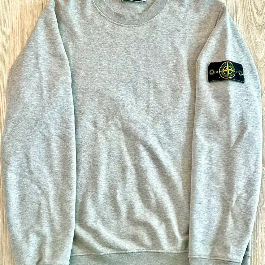 [SOLD OUT] 스톤아일랜드 맨투맨 그레이 무하자
