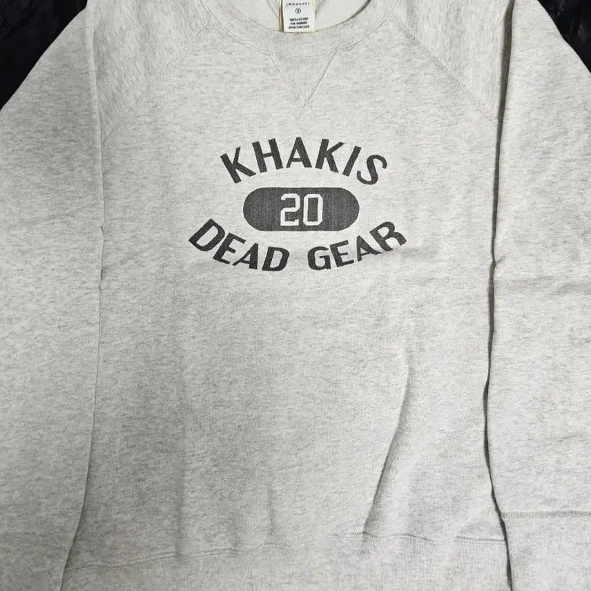 [BUNJANG] Kackis Sweatshirt Oatmeal Size 2 / 카키스 맨투맨 오트밀 2사이즈
